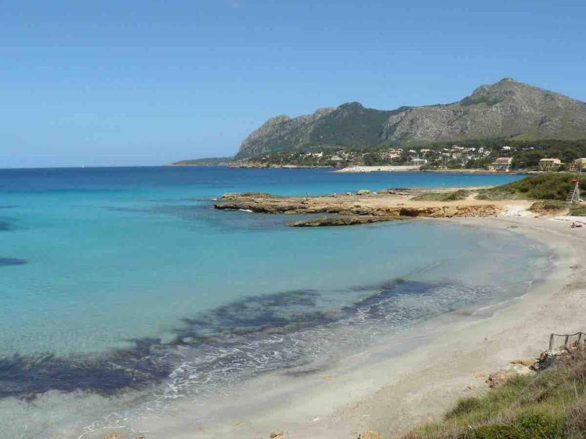 Aquamarina Beach Alcúdia Exterior foto